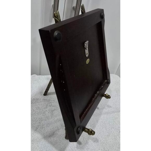 Jennifer Garant “Fat Chef w/Dome Platter” Framed Ceramic Tile Trivet / Wall - Picture 3 of 8